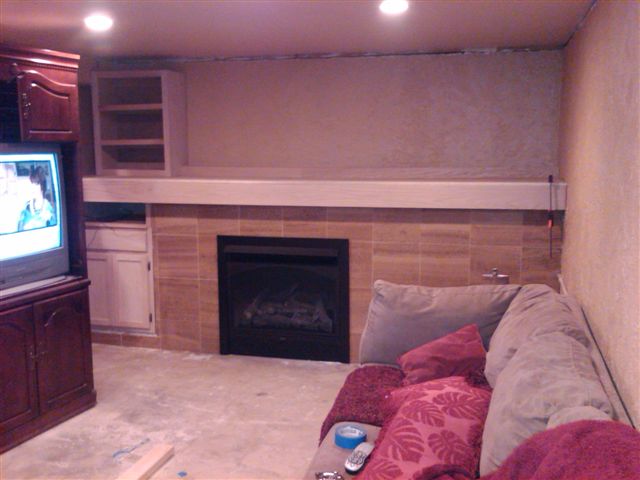 Janet's fireplace project