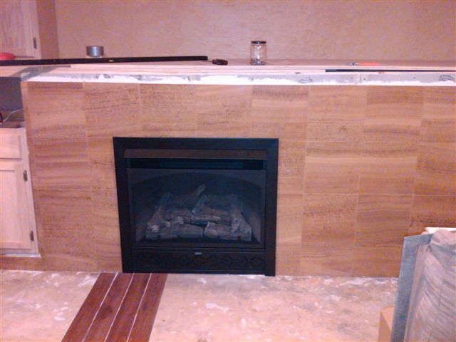 Janet's fireplace project
