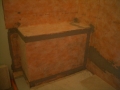 Kerdi waterproofed shower bench6355