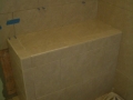 Kerdi waterproofed shower bench6371