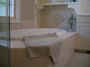 Ceramic Master Bathroom tile installation in Fort Collins