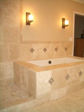 Natural stone and glass tile installation contractor Fort Collins, Colorado