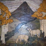 Deer mural by A Pile of Tile Deer mural by A Pile of Tile
