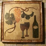 Wine mural by A Pile of Tile Wine mural by A Pile of Tile