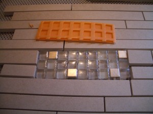 glass mosaic insert with ditra glass mosaic insert with ditra