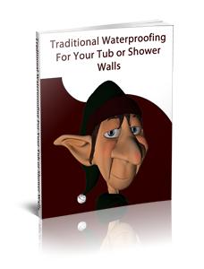 Traditional Waterproofing for Tub and Shower Walls