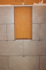 Bare niche for mosaics